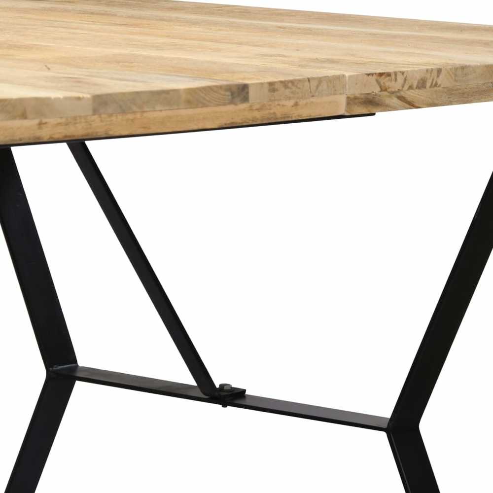 Valgomojo stalas, 180x90x76cm, mango medienos masyvas