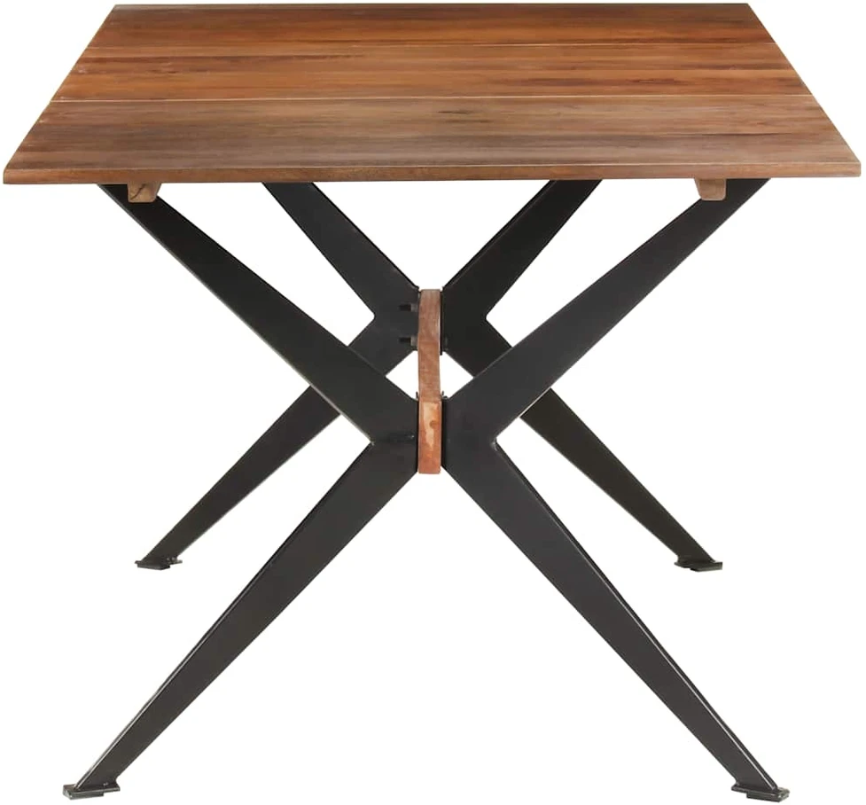 Valgomojo stalas, 180x90x76cm, mango medienos masyvas