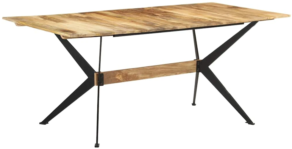 Valgomojo stalas, 180x90x76cm, mango medienos masyvas