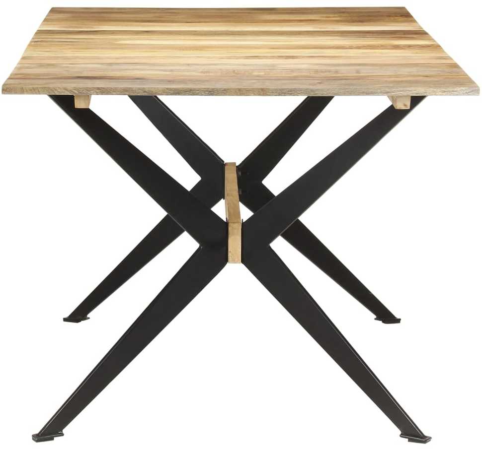 Valgomojo stalas, 180x90x76cm, mango medienos masyvas