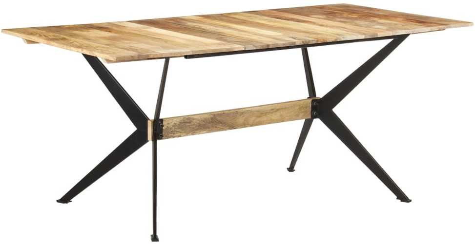 Valgomojo stalas, 180x90x76cm, mango medienos masyvas