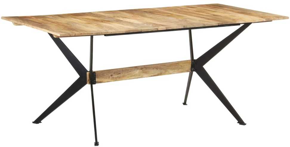 Valgomojo stalas, 180x90x76cm, mango medienos masyvas