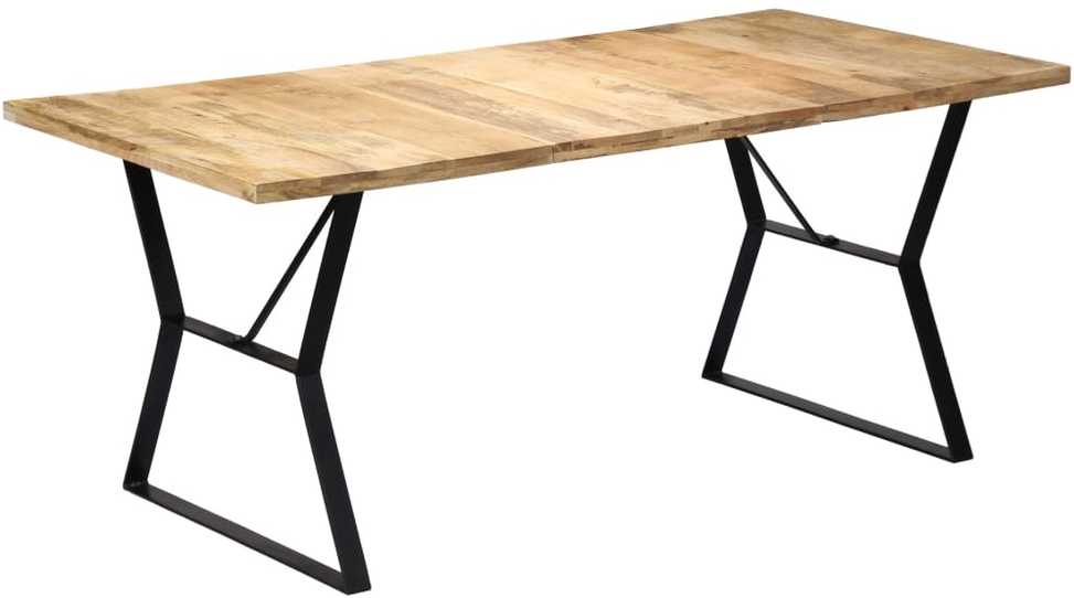 Valgomojo stalas, 180x90x76cm, mango medienos masyvas
