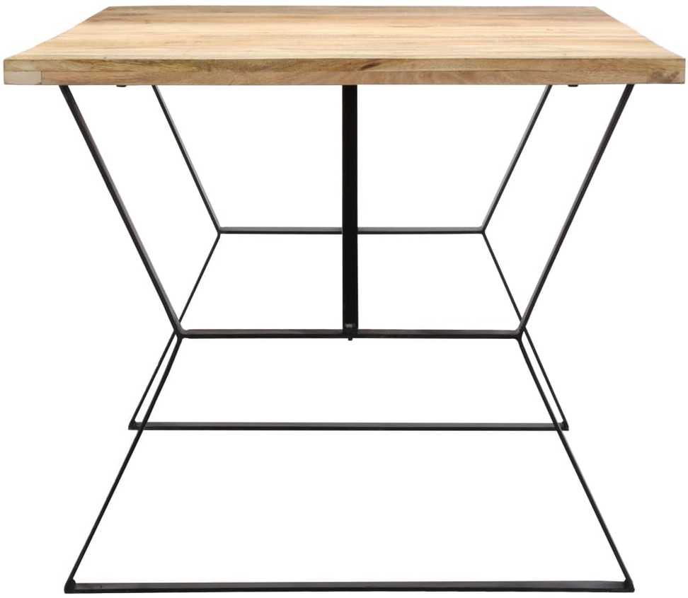 Valgomojo stalas, 180x90x76cm, mango medienos masyvas