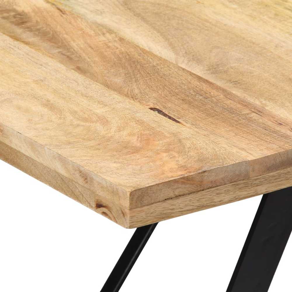 Valgomojo stalas, 180x90x76cm, mango medienos masyvas