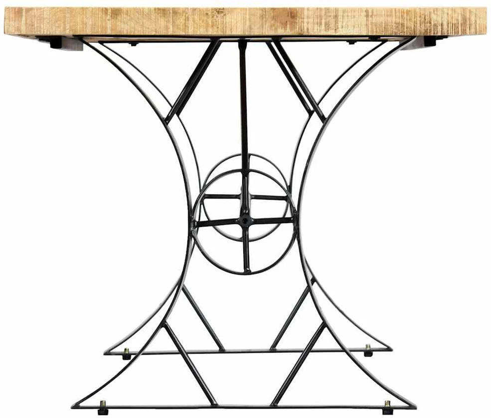 Valgomojo stalas, 180x90x76cm, mango medienos masyvas