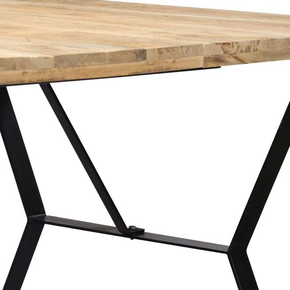 Valgomojo stalas, 180x90x76cm, mango medienos masyvas