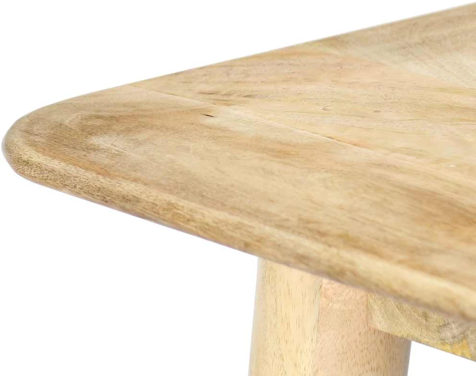Valgomojo stalas, 180x90x76cm, mango medienos masyvas