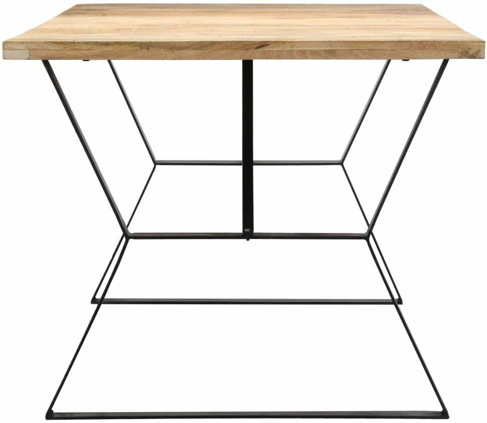 Valgomojo stalas, 180x90x76cm, mango medienos masyvas