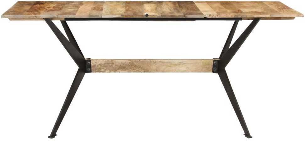 Valgomojo stalas, 180x90x76cm, mango medienos masyvas