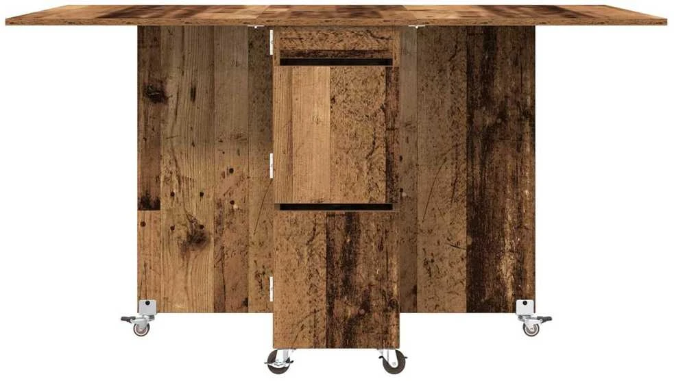 Valgomojo stalas 140 x 80 x 77 cm Apdirbta mediena Stačiakampio