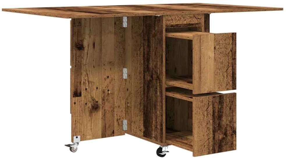 Valgomojo stalas 140 x 80 x 77 cm Apdirbta mediena Stačiakampio