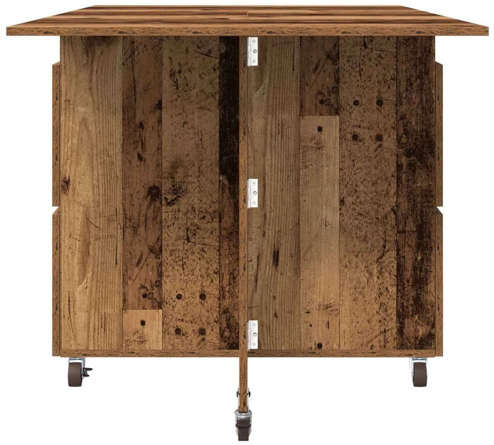 Valgomojo stalas 140 x 80 x 77 cm Apdirbta mediena Stačiakampio