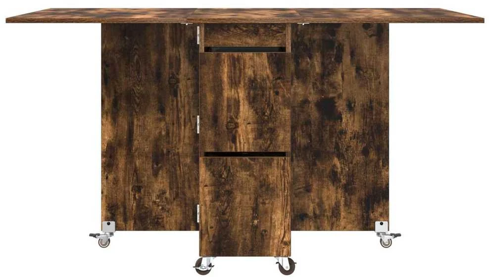 Valgomojo stalas 140 x 80 x 77 cm Apdirbta mediena Stačiakampio