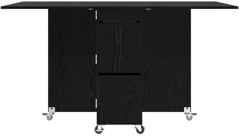 Valgomojo stalas 140 x 80 x 77 cm Apdirbta mediena Stačiakampio