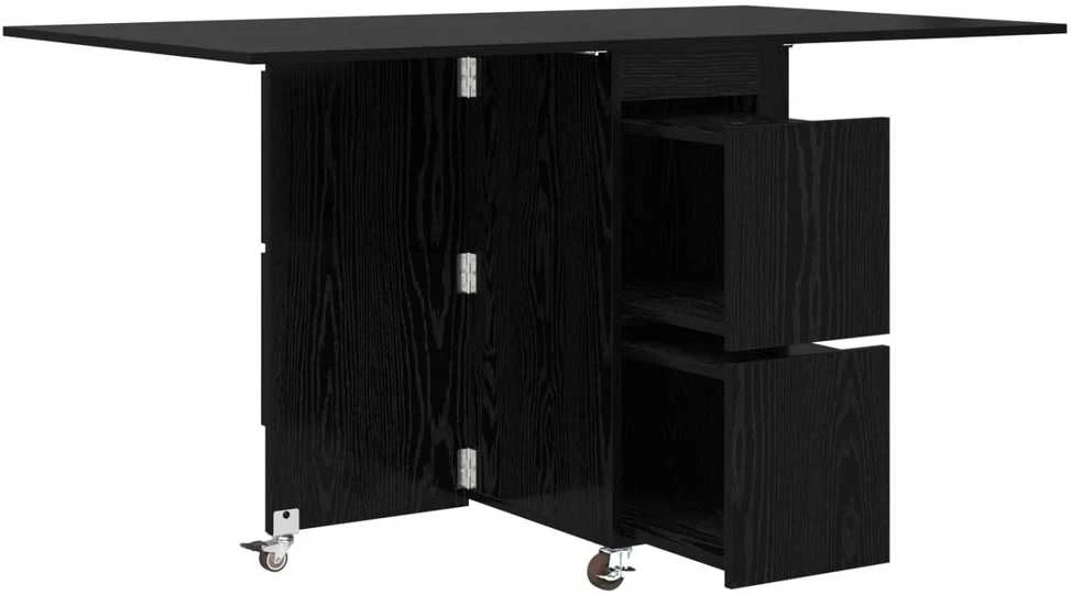 Valgomojo stalas 140 x 80 x 77 cm Apdirbta mediena Stačiakampio