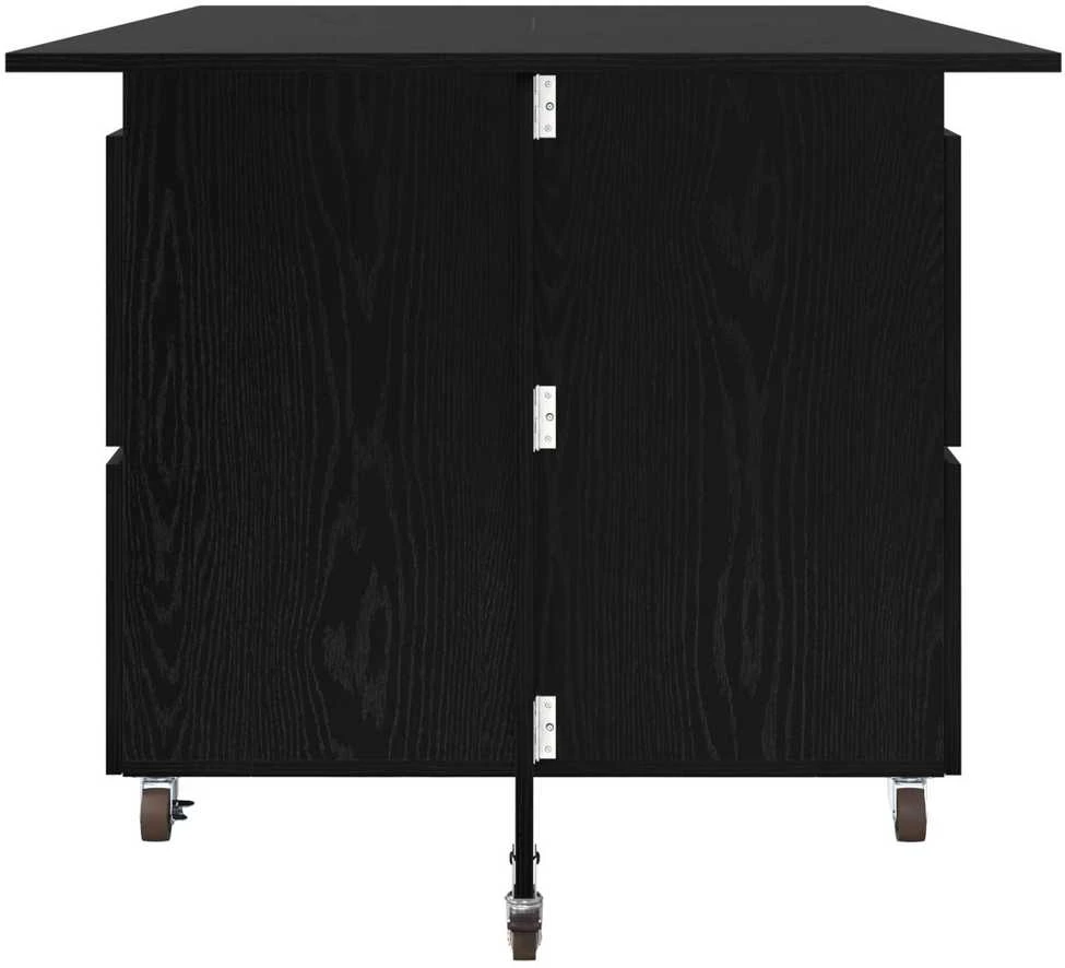 Valgomojo stalas 140 x 80 x 77 cm Apdirbta mediena Stačiakampio
