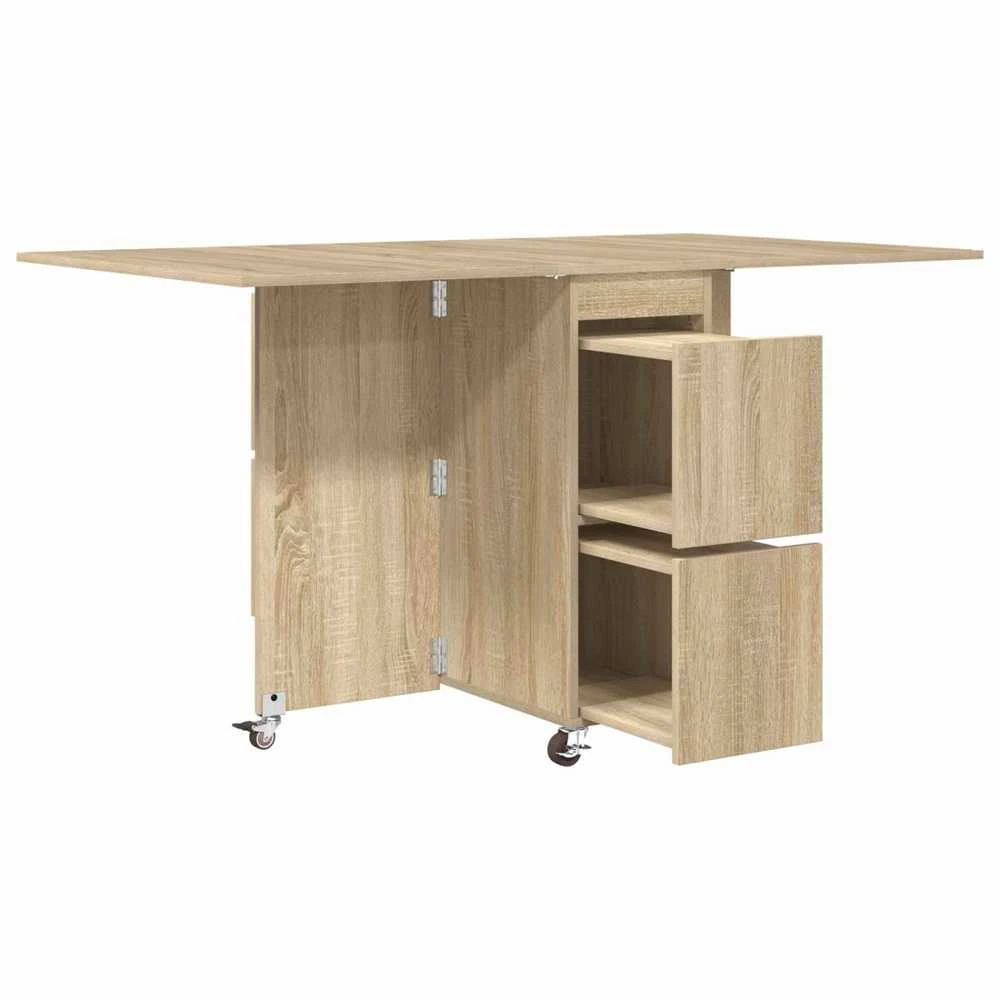 Valgomojo stalas 140 x 80 x 77 cm Apdirbta mediena Stačiakampio