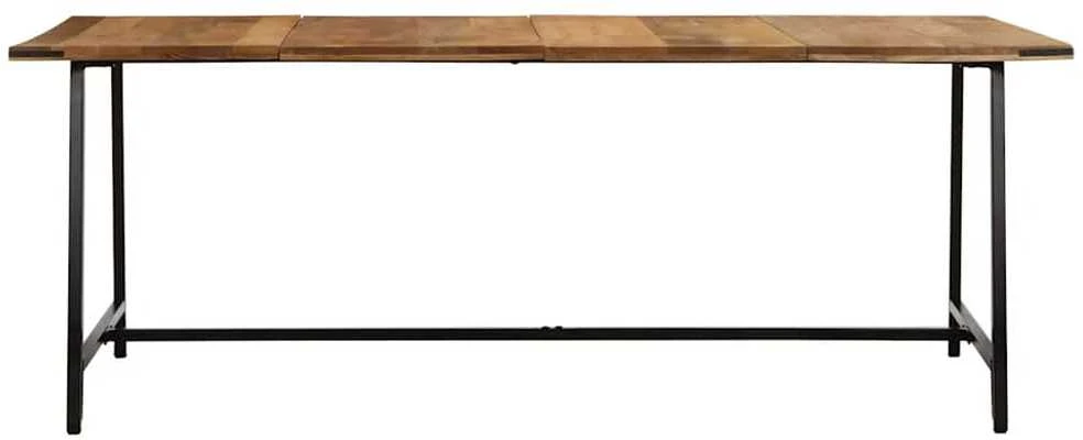 Valgomojo stalas, 200x100x75cm, mango medienos masyvas