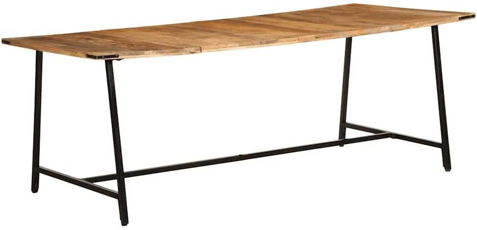 Valgomojo stalas, 200x100x75cm, mango medienos masyvas