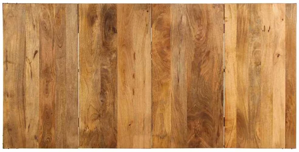 Valgomojo stalas, 200x100x75cm, mango medienos masyvas