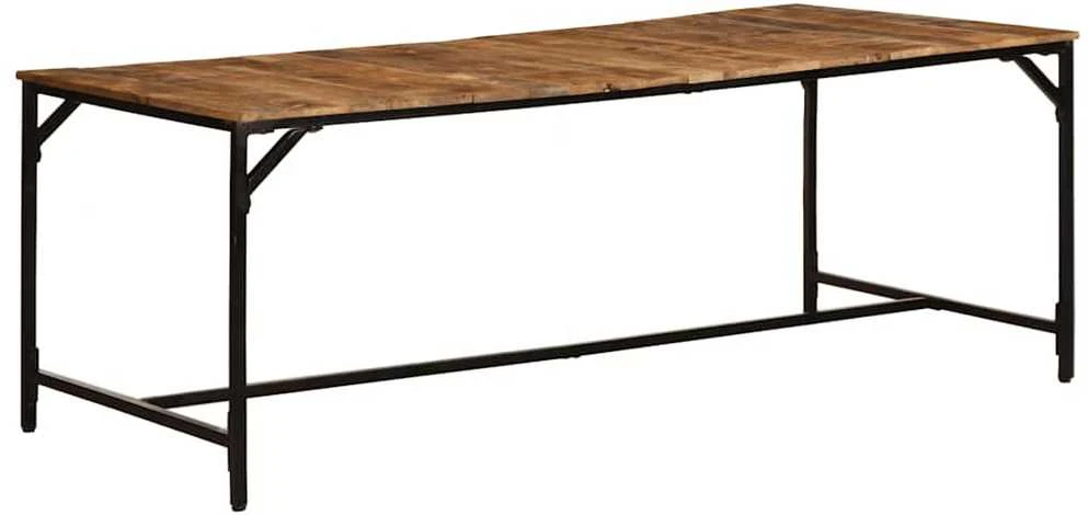 Valgomojo stalas, 200x100x75cm, mango medienos masyvas