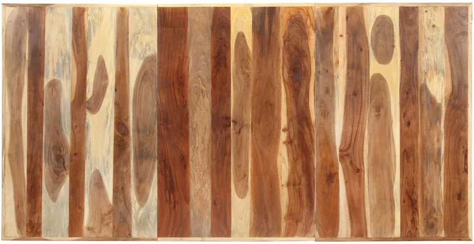 Valgomojo stalas, 200x100x75cm, mediena su medaus apdaila