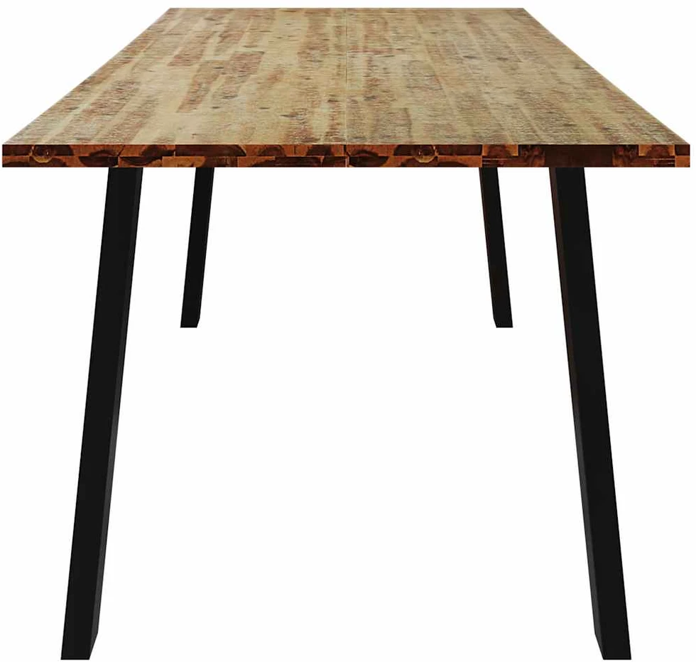 Valgomojo stalas, 200x90x75cm, akacijos medienos masyvas