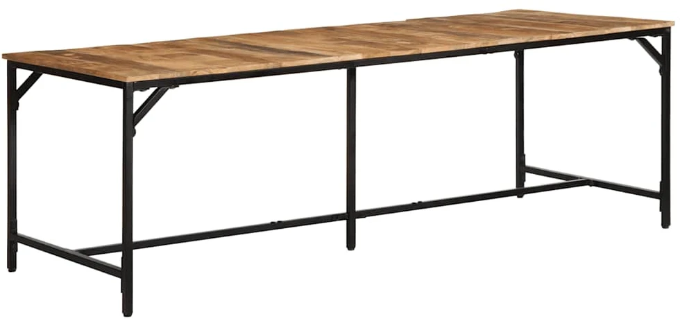 Valgomojo stalas, 220x90x75cm, mango medienos masyvas