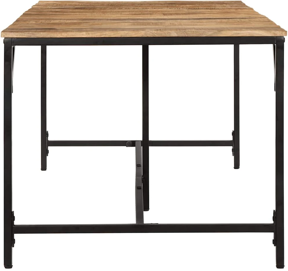 Valgomojo stalas, 220x90x75cm, mango medienos masyvas