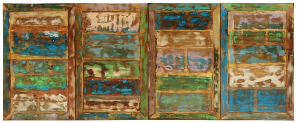 Valgomojo stalas, 220x90x77cm, perdirbtos medienos masyvas