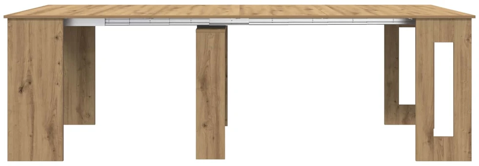 Valgomojo stalas 240 x 85 x 75 cm Apdirbta mediena Stačiakampio