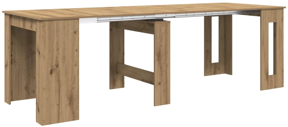 Valgomojo stalas 240 x 85 x 75 cm Apdirbta mediena Stačiakampio