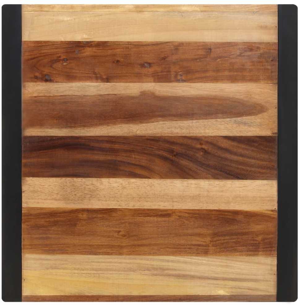 Valgomojo stalas, 70x70x75cm, akacijos medienos masyvas