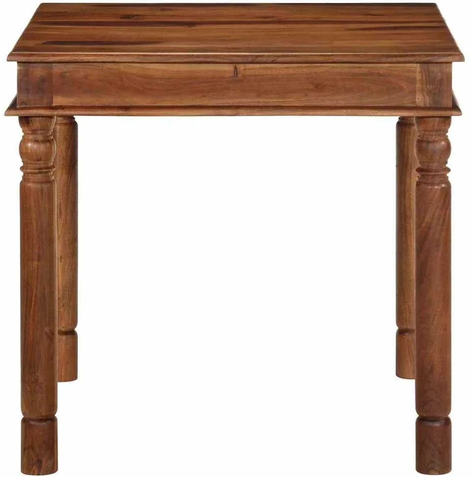 Valgomojo stalas 80x80x77 cm Akacijos masyvo