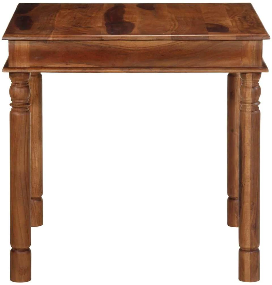 Valgomojo stalas 80x80x77 cm Akacijos masyvo