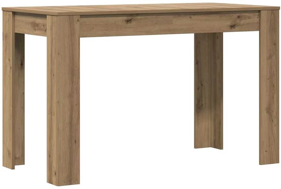 Valgomojo stalas, artisano ąžuolo, 120x60x76cm, mediena