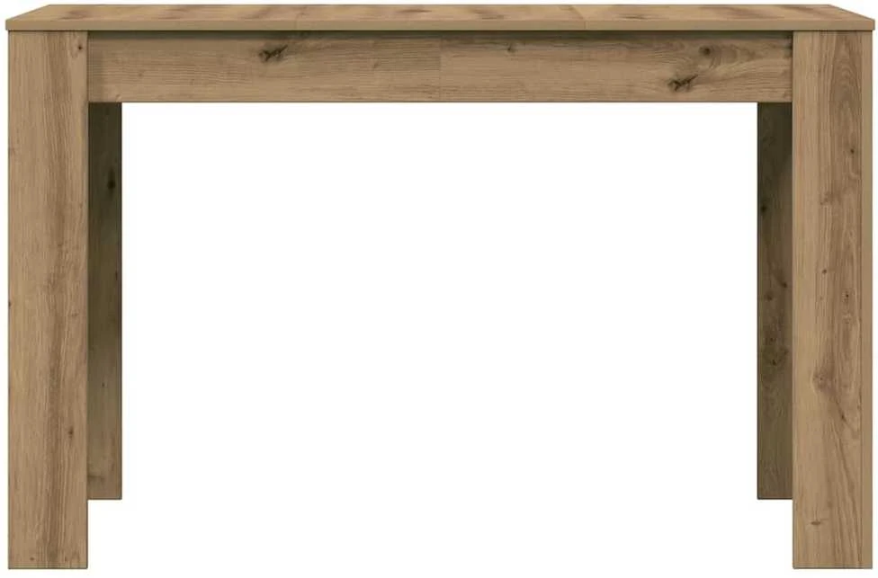 Valgomojo stalas, artisano ąžuolo, 120x60x76cm, mediena