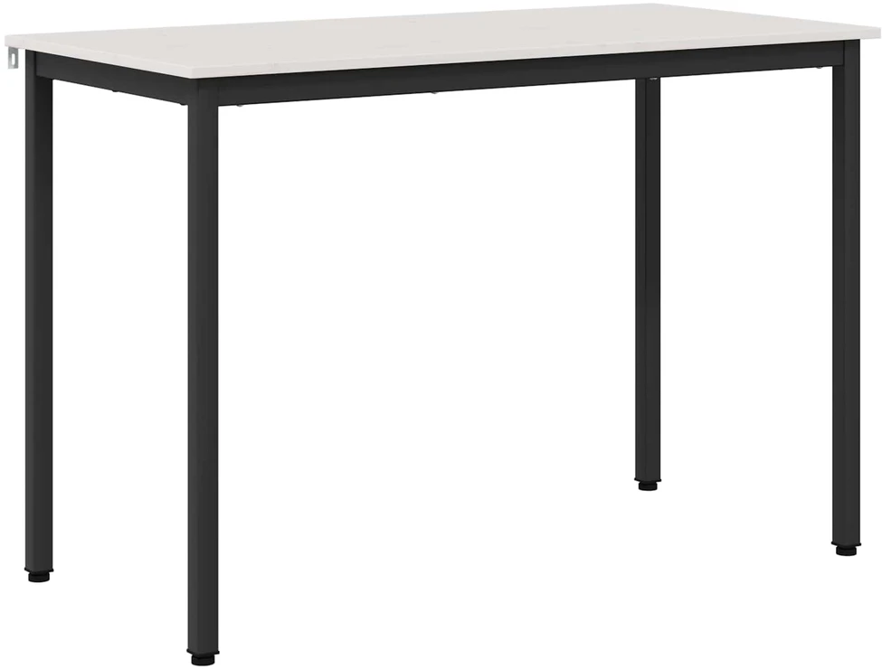 Valgomojo stalas Balta 110 x 55 x 75 cm Kietos pušies mediena