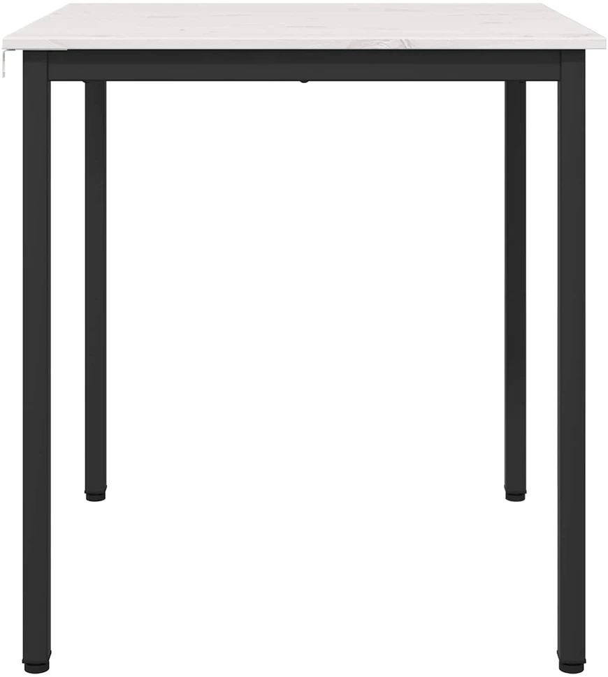 Valgomojo stalas Balta 70 x 70 x 75 cm Kietos pušies mediena