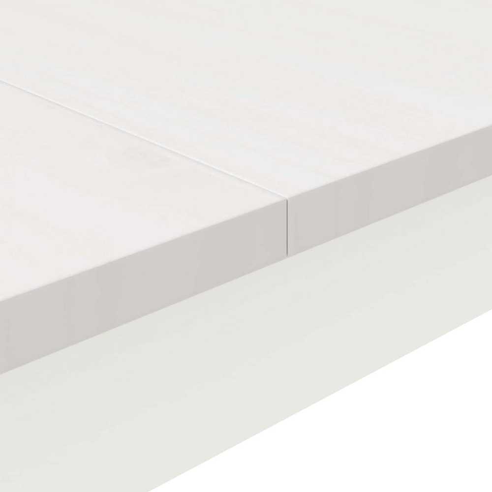 Valgomojo stalas Balta 80 x 80 x 75 cm Kietos pušies mediena
