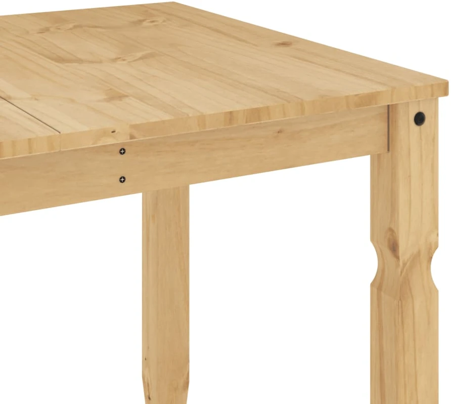 Valgomojo stalas Corona, 160x80x75cm, pušies medienos masyvas