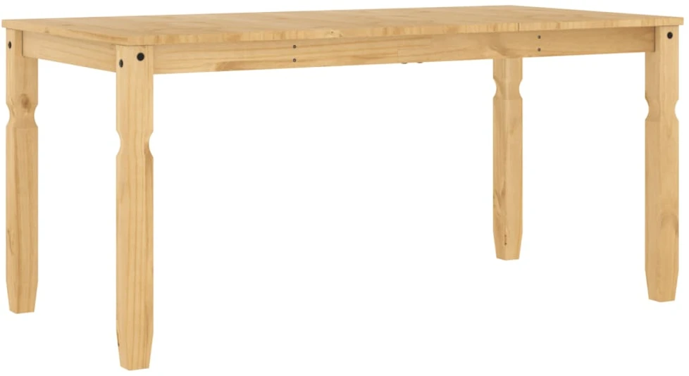 Valgomojo stalas Corona, 160x80x75cm, pušies medienos masyvas