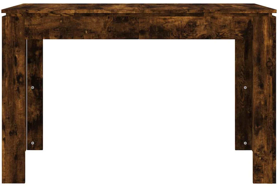 Valgomojo stalas, dūminio ąžuolo, 120x60x76cm, apdirbta mediena