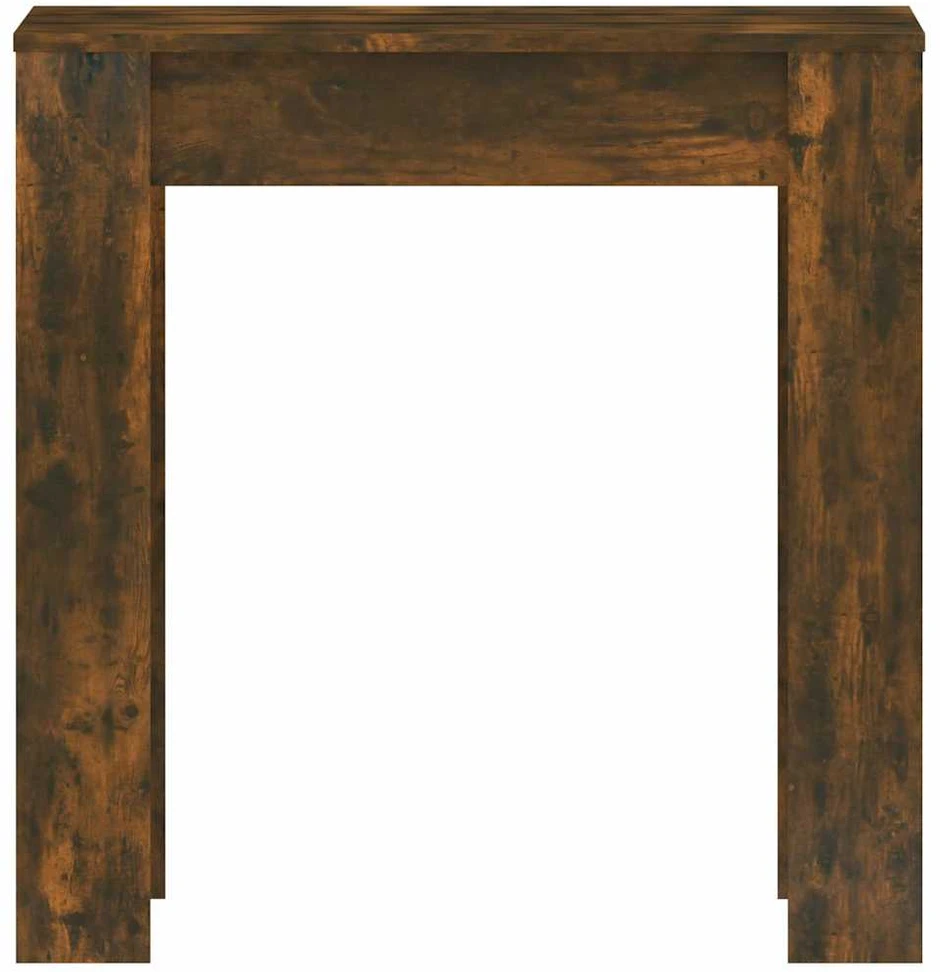 Valgomojo stalas, dūminio ąžuolo, 140x74,5x76cm, mediena