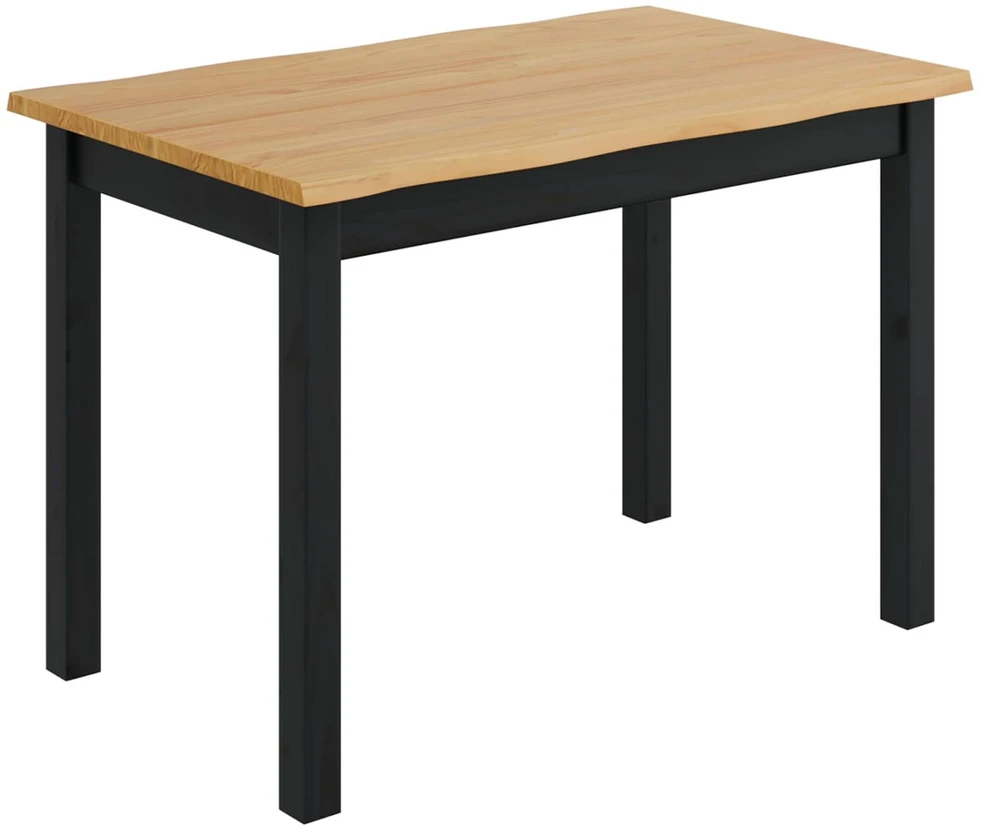 Valgomojo stalas EKAI Juoda 112 x 70 x 76,5 cm