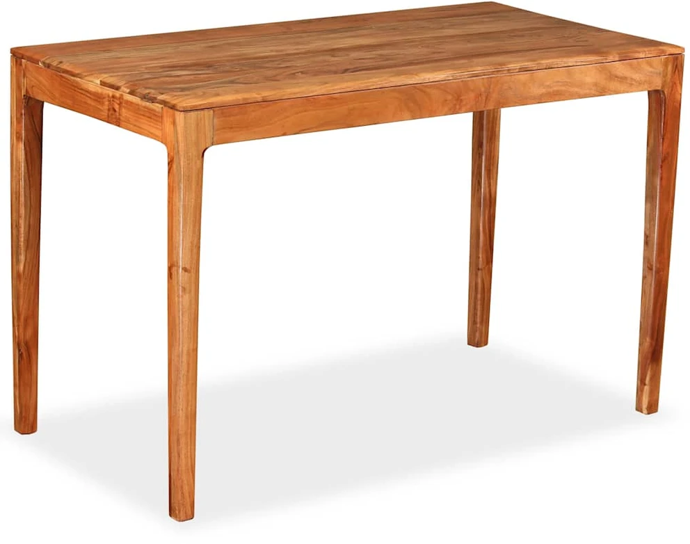 Valgomojo stalas, masyvi mediena, 118x60x76cm