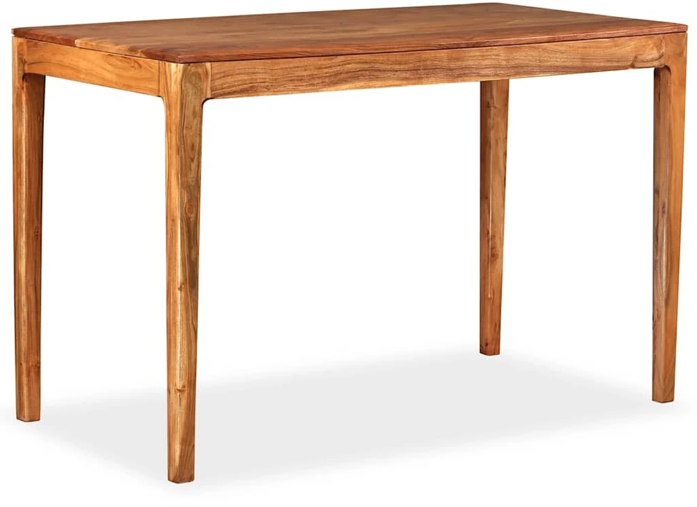 Valgomojo stalas, masyvi mediena, 118x60x76cm