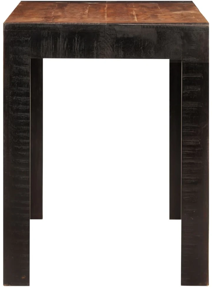 Valgomojo stalas, medaus rudas, 120x60x76cm, mango masyvas