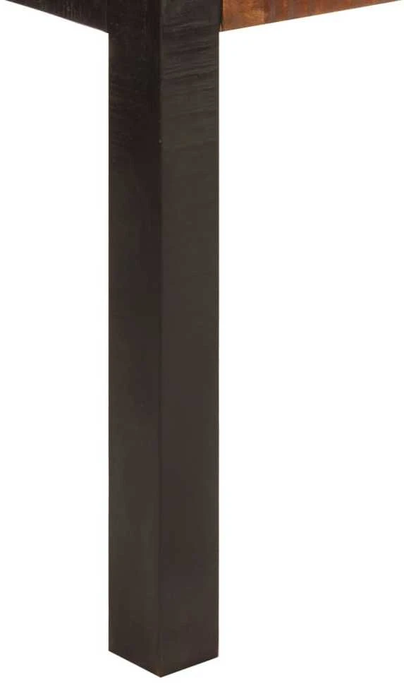 Valgomojo stalas, medaus rudas, 120x60x76cm, mango masyvas